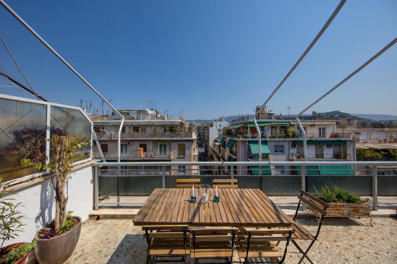 Amazing Penthouse In Athens City Center Buitenkant foto