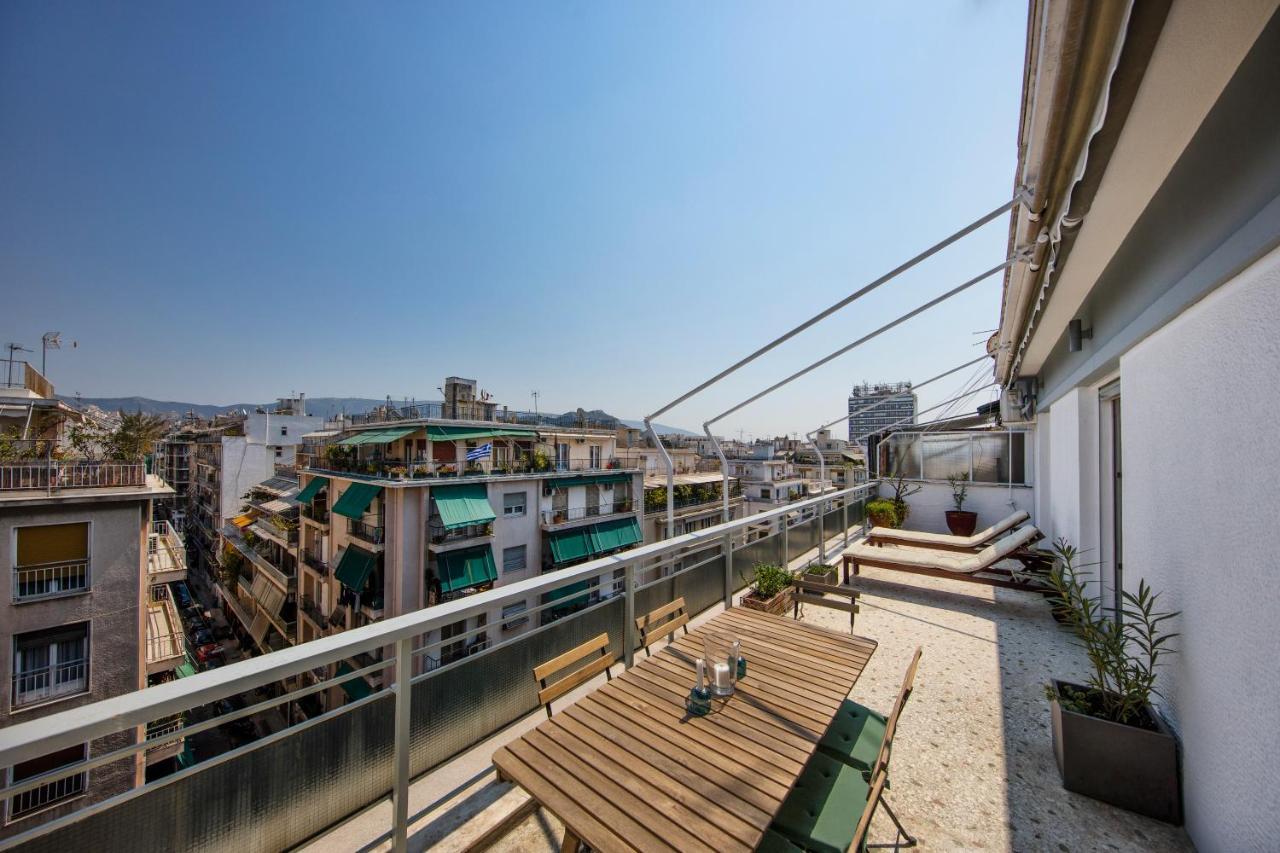 Amazing Penthouse In Athens City Center Buitenkant foto