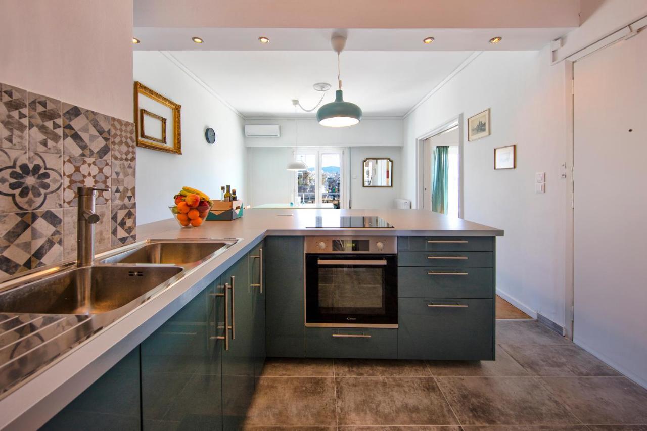 Amazing Penthouse In Athens City Center Buitenkant foto